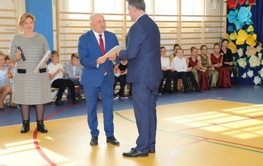 Otwarcie sali gimnastycznej w Tarnog&oacute;rze - 12.10.2021 r.  1