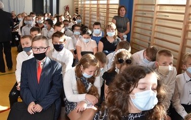 Otwarcie sali gimnastycznej w Tarnog&oacute;rze - 12.10.2021 r.  13