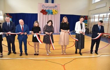 Otwarcie sali gimnastycznej w Tarnog&oacute;rze - 12.10.2021 r.  19