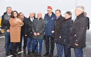 Otwarcie odcinka drogi S-19 na węźle Nowa Sarzyna - 06.12.2021 r.  9