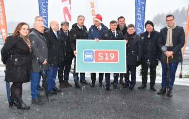 Otwarcie odcinka drogi S-19 na węźle Nowa Sarzyna - 06.12.2021 r.  11