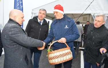 Otwarcie odcinka drogi S-19 na węźle Nowa Sarzyna - 06.12.2021 r.  12