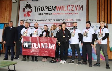 Bieg Pamięci Żołnierzy Wyklętych Tropem Wilczym - 06.03.2022 r.  1