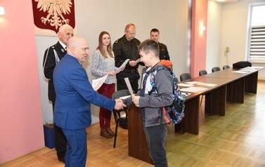 Gminne eliminacje Turnieju Wiedzy Pożarniczej - 22.04.2022 r. 5