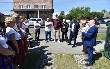 Oddanie do użytku chodnika w Rudzie Łańcuckiej, 06.06.2022 r. 3