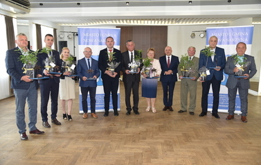 Wręczenie nagr&oacute;d Burmistrza Kwiat Azalii - 15.06.2022 r. 3