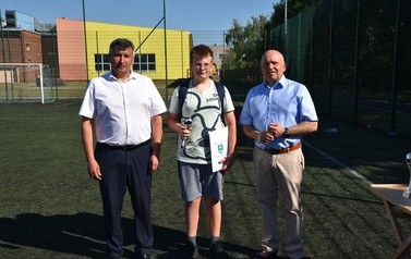 Turniej Piłkarski Młodzik&oacute;w o Puchar Burmistrza - 25.06.2022 r. 3