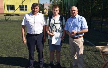 Turniej Piłkarski Młodzik&oacute;w o Puchar Burmistrza - 25.06.2022 r. 8