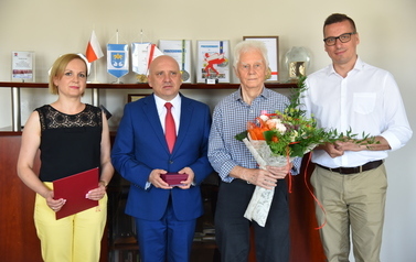 Wręczenie medali za długoletnie pożycie małżeńskie - 30.06.2022 r. 2