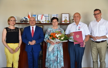 Wręczenie medali za długoletnie pożycie małżeńskie - 30.06.2022 r. 4