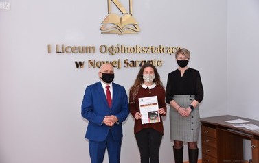 Wręczenie stypendi&oacute;w za wyniki w nauce - 19.02.2021 r.  2