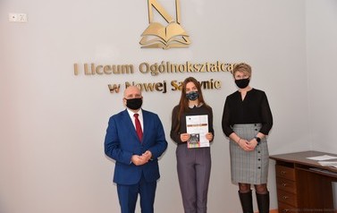 Wręczenie stypendi&oacute;w za wyniki w nauce - 19.02.2021 r.  4