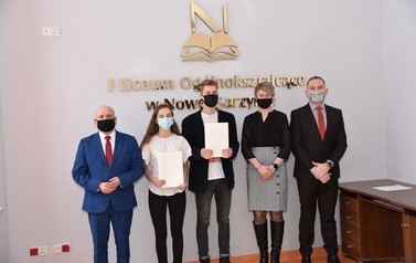 Wręczenie stypendi&oacute;w za wyniki w nauce - 19.02.2021 r.  6
