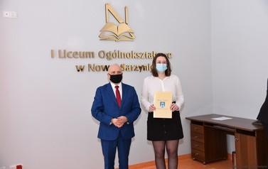 Wręczenie stypendi&oacute;w za wyniki w nauce - 19.02.2021 r.  9
