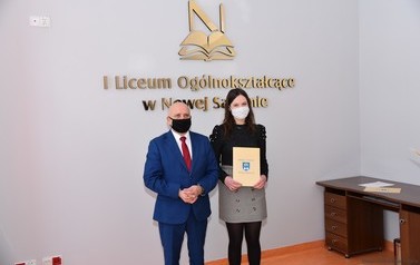 Wręczenie stypendi&oacute;w za wyniki w nauce - 19.02.2021 r.  11