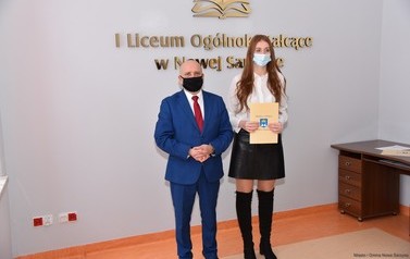Wręczenie stypendi&oacute;w za wyniki w nauce - 19.02.2021 r.  12