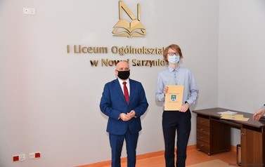 Wręczenie stypendi&oacute;w za wyniki w nauce - 19.02.2021 r.  13