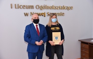 Wręczenie stypendi&oacute;w za wyniki w nauce - 19.02.2021 r.  20