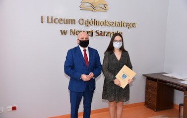 Wręczenie stypendi&oacute;w za wyniki w nauce - 19.02.2021 r.  23