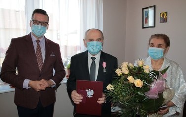 Złote Gody: państwo Komorkiewiczowie, Kulcowie, Kusiakowie - 24.03.2021 r. 1