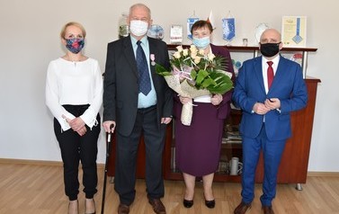 Złote Gody: państwo Komorkiewiczowie, Kulcowie, Kusiakowie - 24.03.2021 r. 2