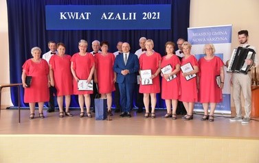 Wręczenie Nagr&oacute;d Burmistrza Kwiat Azalii 2021 - 16.06.2021 r.  4