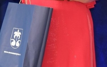 Wręczenie Nagr&oacute;d Burmistrza Kwiat Azalii 2021 - 16.06.2021 r.  6