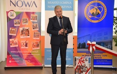 Otwarcie Pracowni Robotyki w Zespole Szk&oacute;ł w Nowej Sarzynie - 01.06.2021 r.  15