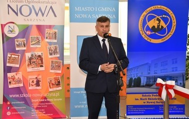 Otwarcie Pracowni Robotyki w Zespole Szk&oacute;ł w Nowej Sarzynie - 01.06.2021 r.  16
