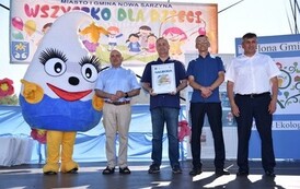 Wręczenie nagr&oacute;d w konkursie Zielona Gmina - 25.06.2022 r.  1