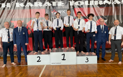 Zdjęcie do Klubowy turniej karate w Nowej Sarzynie