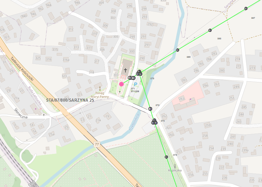 mapka wyłączeń energii