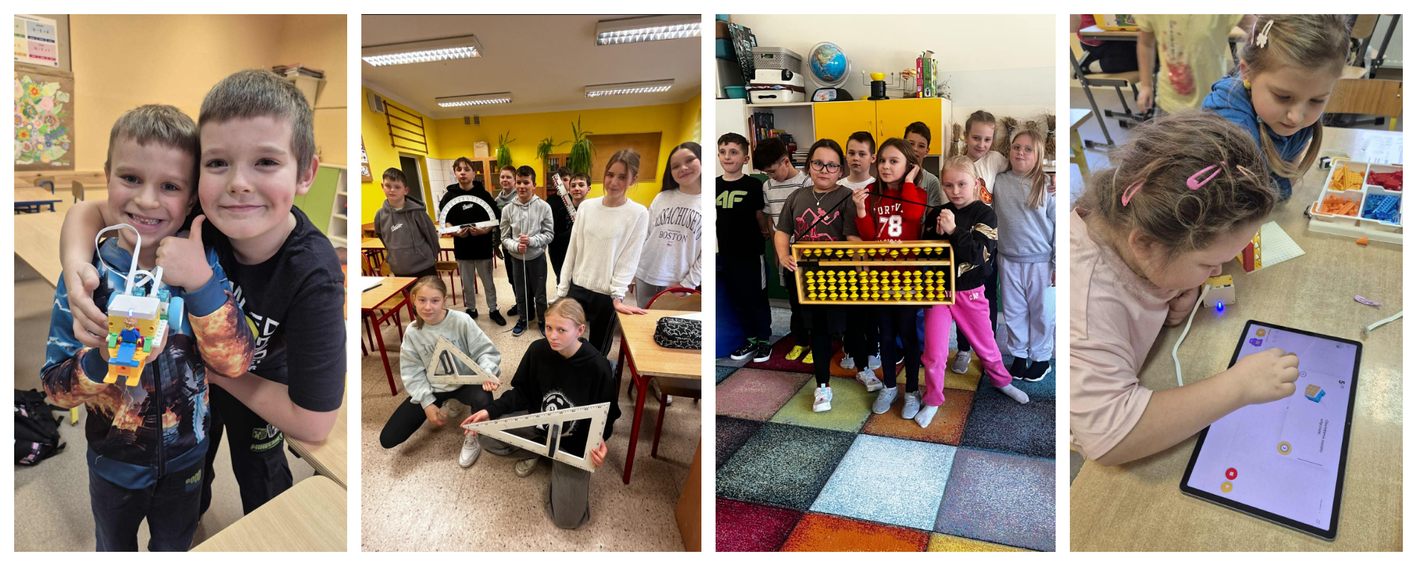 kolaż zdjęć z&nbsp;realizacji projektu