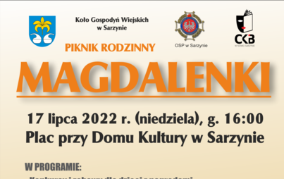 Zdjęcie do Piknik Rodzinny Magdalenki w Sarzynie