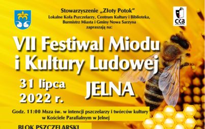 Zdjęcie do Zaproszenie na Festiwal Miodu i Kultury Ludowej