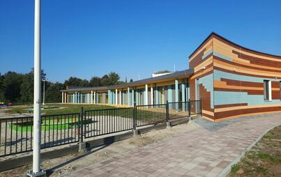 Zdjęcie do Dobiega końca budowa pasywnego budynku przedszkola w Woli Zarczyckiej