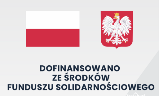 Plakat informacyjny: Dofinansowano ze środków Funduszu Solidarnościowego. Program Ministra Rodziny, Pracy i Polityki Społecznej „Asystent osobisty osoby z niepełnosprawnością” dla Jednostek Samorządu Terytorialnego – edycja 2026. Dofinansowanie: 1 076 369