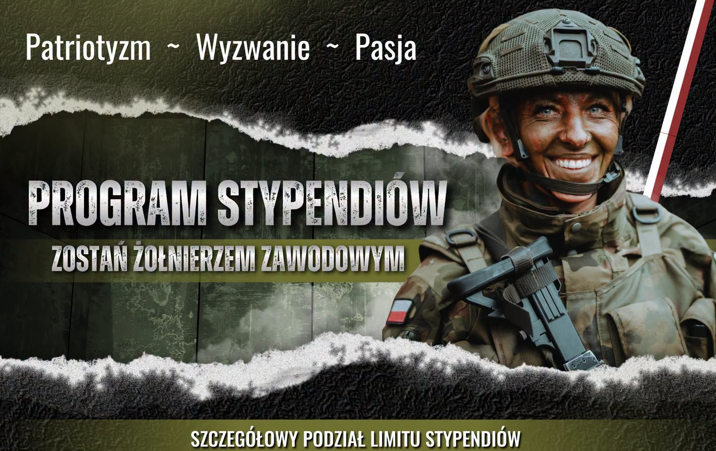 Program stypendiów - zostań żołnierzem zawodowym
