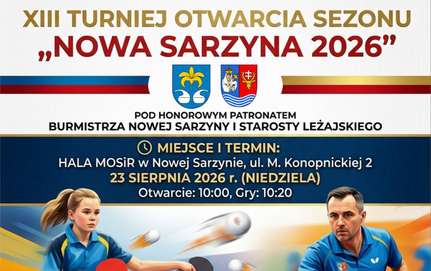 Turniej Otwarcia Sezonu w Tenisie Stołowym